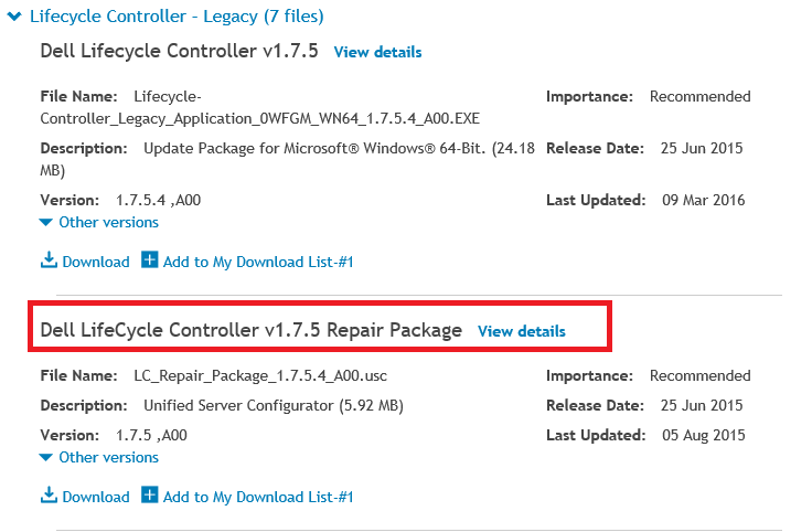 Update Lifecycle Controller From Idrac Dell