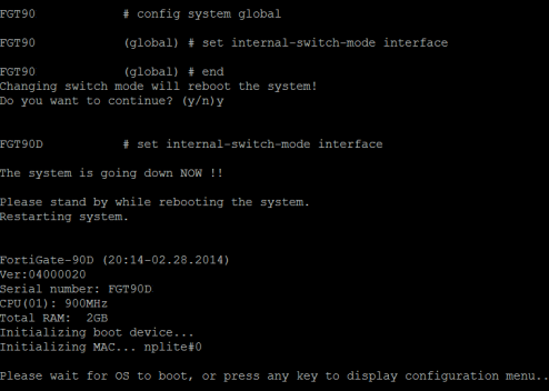 FW-interfaces