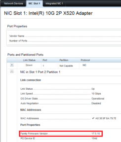 Intel X520 Da2 Firmware Update